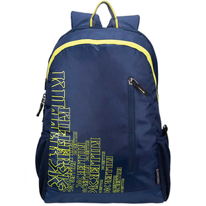 Sprint Casual Water-Resistant Polyester Blue College Backpack 24 L Backpack  (Blue)