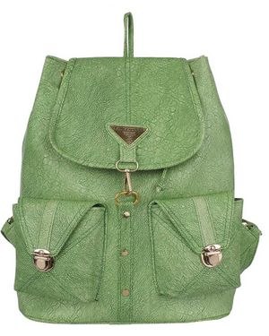 Women Green Shoulder Bag
