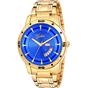 GT-M-GOLD BLUE 002 Analog Watch - For Men